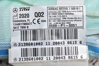 Mercedes E Klasse W213 Sicherheitsmodul Modul Himmel Oben Rechts A2138601002 Bild 3