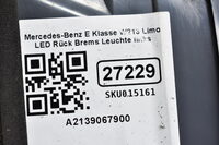Mercedes-Benz E Klasse W213  Limousine LED Rück Brems Leuchte links A2139067900 Bild 7