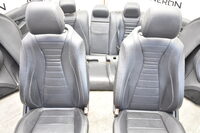 Mercedes-Benz E Klasse W213 Limousine Innenausstattung Ausstattung Sitze Leder Schwarz Bild 4