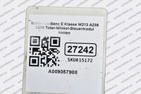 Mercedes-Benz E Klasse W213 A238 X290 Toter-Winkel-Steuermodul hinten A009057908 Bild 5