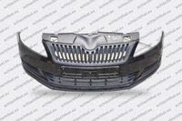 Skoda Fabia 5J MK2 Stoßstange Schurze vorne LF9R-1Z1Z Black Magic Perl Bild 1