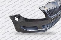 Skoda Fabia 5J MK2 Stoßstange Schurze vorne LF9R-1Z1Z Black Magic Perl Bild 4