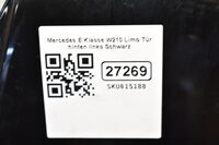 Mercedes E Klasse W210 Limo Tür hinten links Schwarz Bild 7