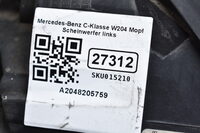 Mercedes-Benz C-Klasse W204 Mopf Scheinwerfer  links A2048205759 Bild 7