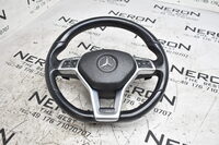Mercedes-Benz C-Klasse W204 AMG Lenkrad Leder Schwarz A1724602703 Bild 1