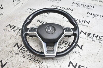 Mercedes-Benz C-Klasse W204 AMG Lenkrad Leder Schwarz A1724602703