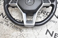 Mercedes-Benz C-Klasse W204 AMG Lenkrad Leder Schwarz A1724602703 Bild 2