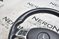 Mercedes-Benz C-Klasse W204 AMG Lenkrad Leder Schwarz A1724602703 Bild 4
