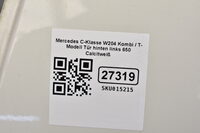 Mercedes-Benz C-Klasse W204 Kombi / T-Modell Tür  hinten links 650 Calcitweiß Bild 6