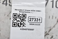 Mercedes C Klasse W204  200 CDI 651913 Einspritzdüse Injektor A6510703087 Bild 5