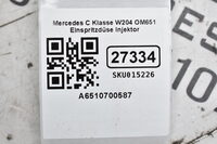Mercedes C Klasse W204 OM651 Einspritzdüse Injektor A6510700587 Bild 5