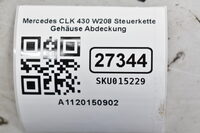 Mercedes CLK 430 W208 Steuerkette Gehäuse Abdeckung A1120150902 Bild 7