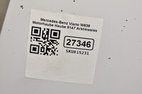 Mercedes-Benz Viano W639 Motorhaube Haube 9147 Arktikweiss Bild 8