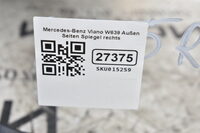 Mercedes-Benz Viano W639 Außen Seiten Spiegel rechts Bild 6