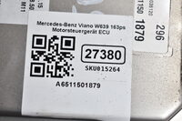Mercedes-Benz Viano  W639  163ps Motorsteuergerät ECU A6511501879 Bild 5