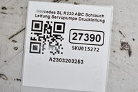 Mercedes SL R230 ABC Schlauch Leitung Servopumpe Druckleitung  A2303203253 Bild 7