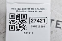 Mercedes 200 220 250 CDI OM651 Motorblock Block 651911 Bild 10