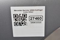 Mercedes Sprinter W906 Kotflügel Links Silber Bild 9