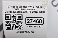 Mercedes 500 R230 W164 W215 W221 Mechatronik Getriebeventilkarosserie 2202702406 Bild 6