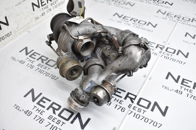 Mercedes C Klasse 220 CDI W204 W212 Turbolader Bi Turbo A6510904180