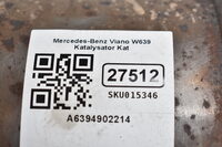 Mercedes-Benz Viano W639  Katalysator Kat KT6047 A6394902214 Bild 6