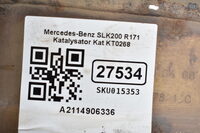 Mercedes-Benz SLK200 R171  Katalysator Kat KT0268 A2114906336 Bild 8
