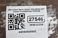 Mercedes-Benz Viano 163 W639  DPF Diesel Partikelfilter PF6008 A6394900992 Bild 3