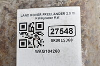 LAND ROVER FREELANDER 2.0 DI Katalysator Kat  WAG104260 Bild 4