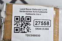 Land Rover Defender L316 Vorderachse Achshalbwelle Halbwelle links TDC000030 Bild 5