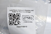Land Rover Defender Klemme und Platte für Reserveradträger AQU110010 Bild 5