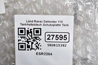 Land Rover Defender 110 Tankhalteblech Schutzplatte Tank ESR2204 Bild 5