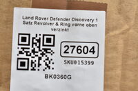 Land Rover Defender Discovery 1 Satz Revolver & Ring vorne oben verzinkt BK0360G Bild 6