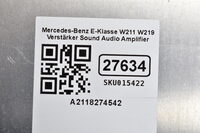 Mercedes-Benz E-Klasse W211 W219 Verstärker Sound Audio Amplifier  A2118274542 Bild 6