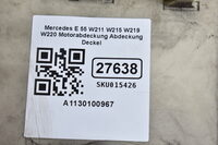 Mercedes E 55 W211 W215 W219 W220 Motorabdeckung Abdeckung Deckel A1130100967 Bild 6