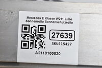 Mercedes E Klasse W211 Limo Sonnenrollo Sonnenschutzrollo A2118100020 Bild 7