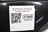Mercedes-Benz E Klasse W211 Außen Seiten Spiegel links 197 Obsidianschwarz met. Bild 7