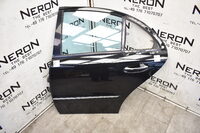 Mercedes-Benz E Klasse W211 Limousine Tür hinten links 197 Obsidianschwarz met. Bild 1