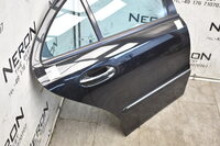 Mercedes-Benz E Klasse W211 Limousine Tür hinten rechts 197 Obsidianschwarz met. Bild 3