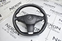 Mercedes E Klasse W212 W207 AMG Packet Lenkrad Multifunktion Leder Schwarz A2074601203 Bild 1