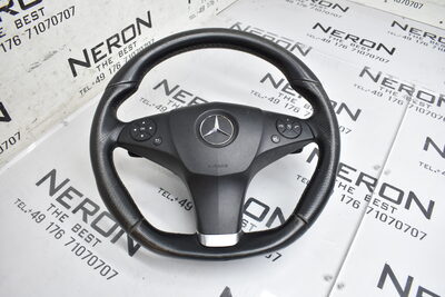 Mercedes E Klasse W212 W207 AMG Packet Lenkrad Multifunktion Leder Schwarz A2074601203