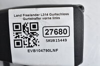 Land Freelander L314 Gurtschloss Gurtstraffer Sitzschnalle vorne links EVB104790LNF Bild 5