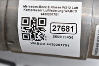 Mercedes-Benz E Klasse W212 Luft Kompressor Luftfederung WABCO 4430201701 Bild 5