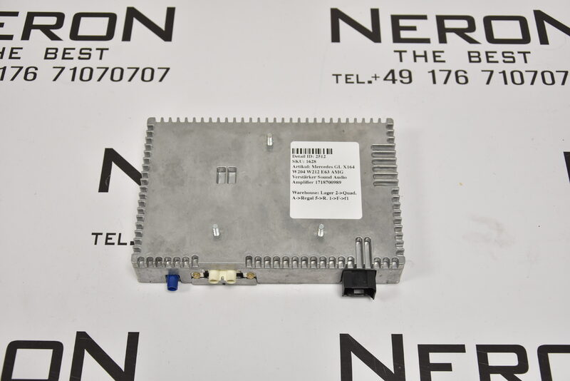 Mercedes GL X164 W204 W212 E63 AMG Verstärker Sound Audio Amplifier 1718700989 Bild 3