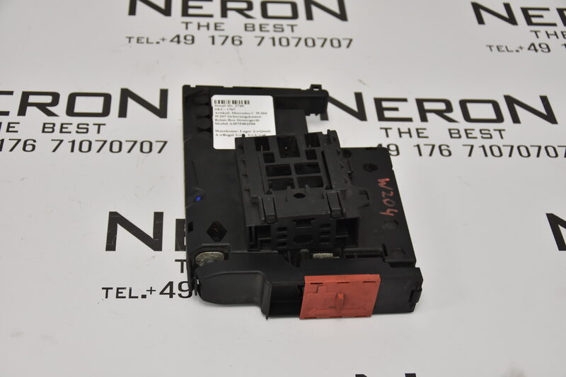 Mercedes C W204 W207 Sicherungskasten Relais Box Steuergerät Modul A2075402550