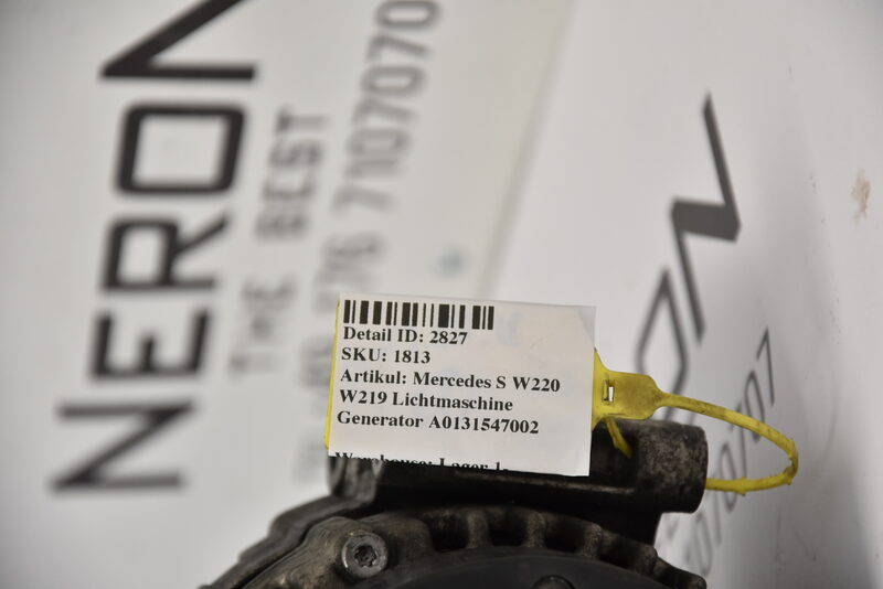 Mercedes E CLS 320 CDI W211 W219 Lichtmaschine Generator A0131547002 Bild 6