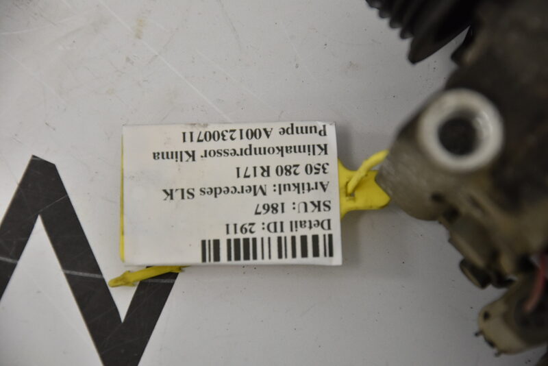 Mercedes SLK 350 280 R171  Klimakompressor Klima Pumpe A0012300711 Bild 6