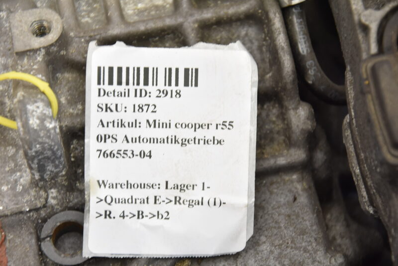 Mini Cooper  R55  1.6d Automatikgetriebe 766553 ANC Bild 6