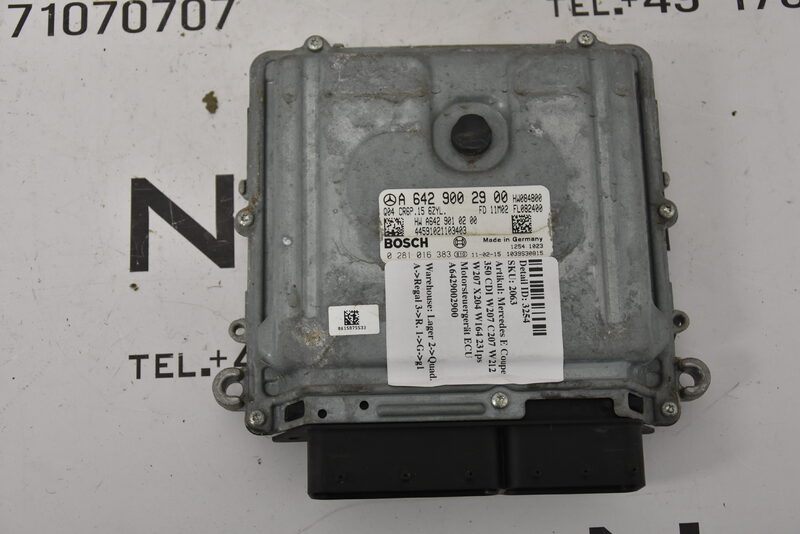 Mercedes E C ML 350 CDI W207 W212 X204 W164 Motorsteuergerät ECU A6429002900 Bild 3