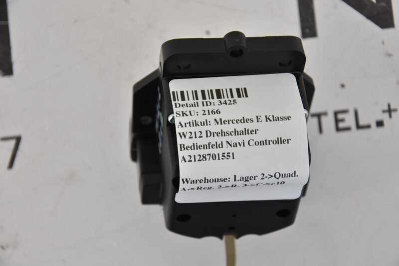 Mercedes E Klasse W212 Drehschalter Bedienfeld Navi Controller A2128701551 Bild 3