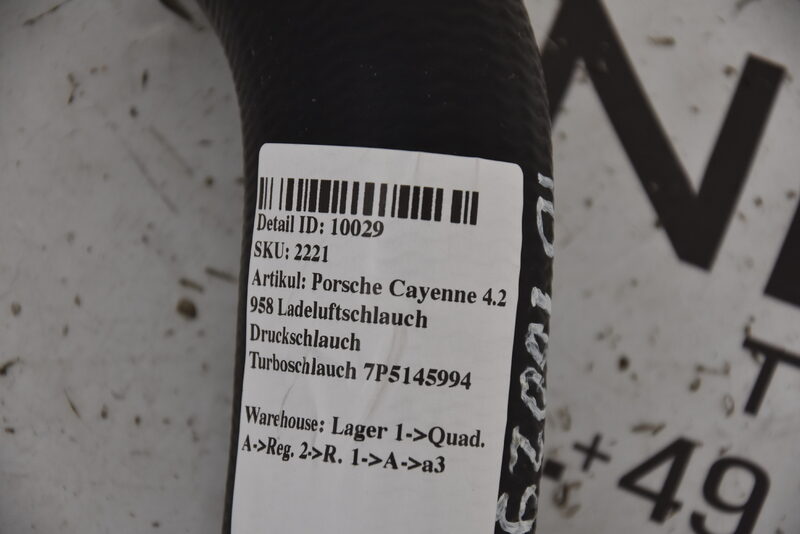 Porsche Cayenne 4.2 958 Ladeluftschlauch Druckschlauch Turboschlauch 7P5145994 Bild 6